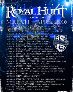 Royal Hunt Tour 2016